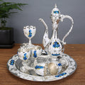 Exquisite Wine Set Court Stylehome Decor Piece Classic And Creative Wine Glasses And Carafes For Dining Rooms And Hotels