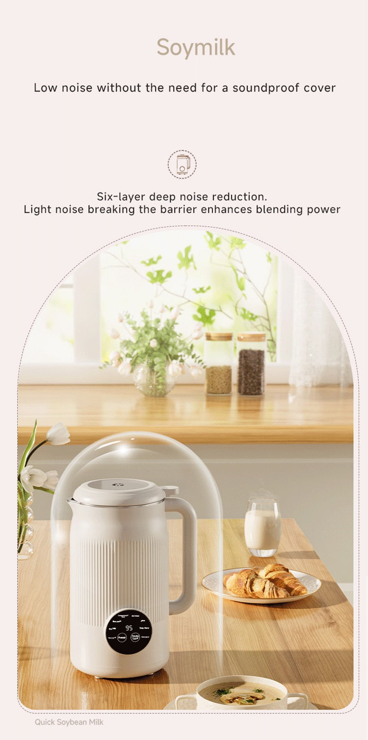 Soybean Milk Machine Multifunction Juicer Portable Blender Automatic Heat Home Soy Milk Maker Kitchen Gadgets