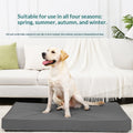 Double-sided All-Season Dog Bed Mat Made Of Chew-Resistant Leather For Pets