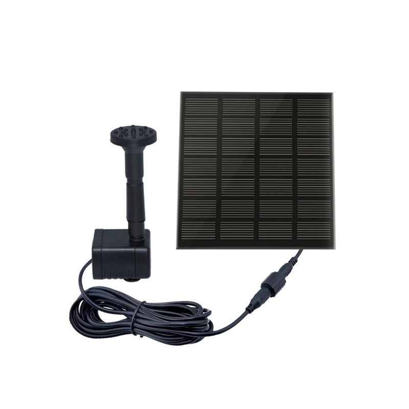 Extended-cable Detachable Square Solar Fountain