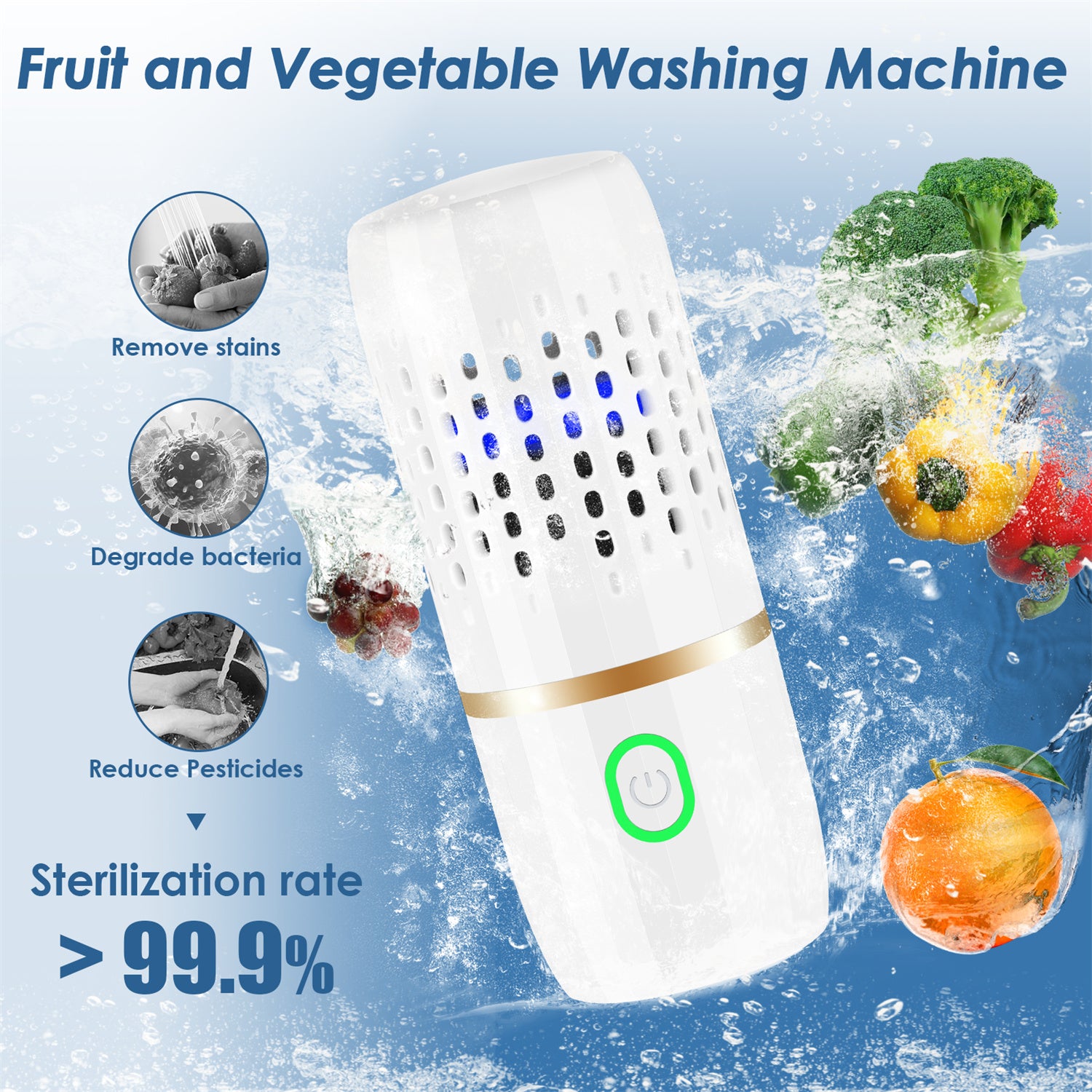 Fruit And Vegetable Purifier Cleaner Laundry